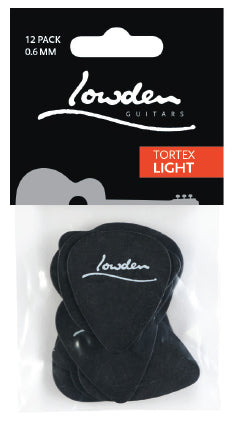 Lowden Picks Tortex - 12 Pack